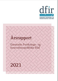 Danmarks Forsknings- og Innovationspolitiske Råd gør i sin årsrapport for 2021 status over Danmarks forsknings- og innovationssystem på en række områder. Årsrapporten sammenfatter også konklusioner og anbefalinger fra rådets projekter om tværfaglighed, videnskabelig rådgivning og klimamål og midler.